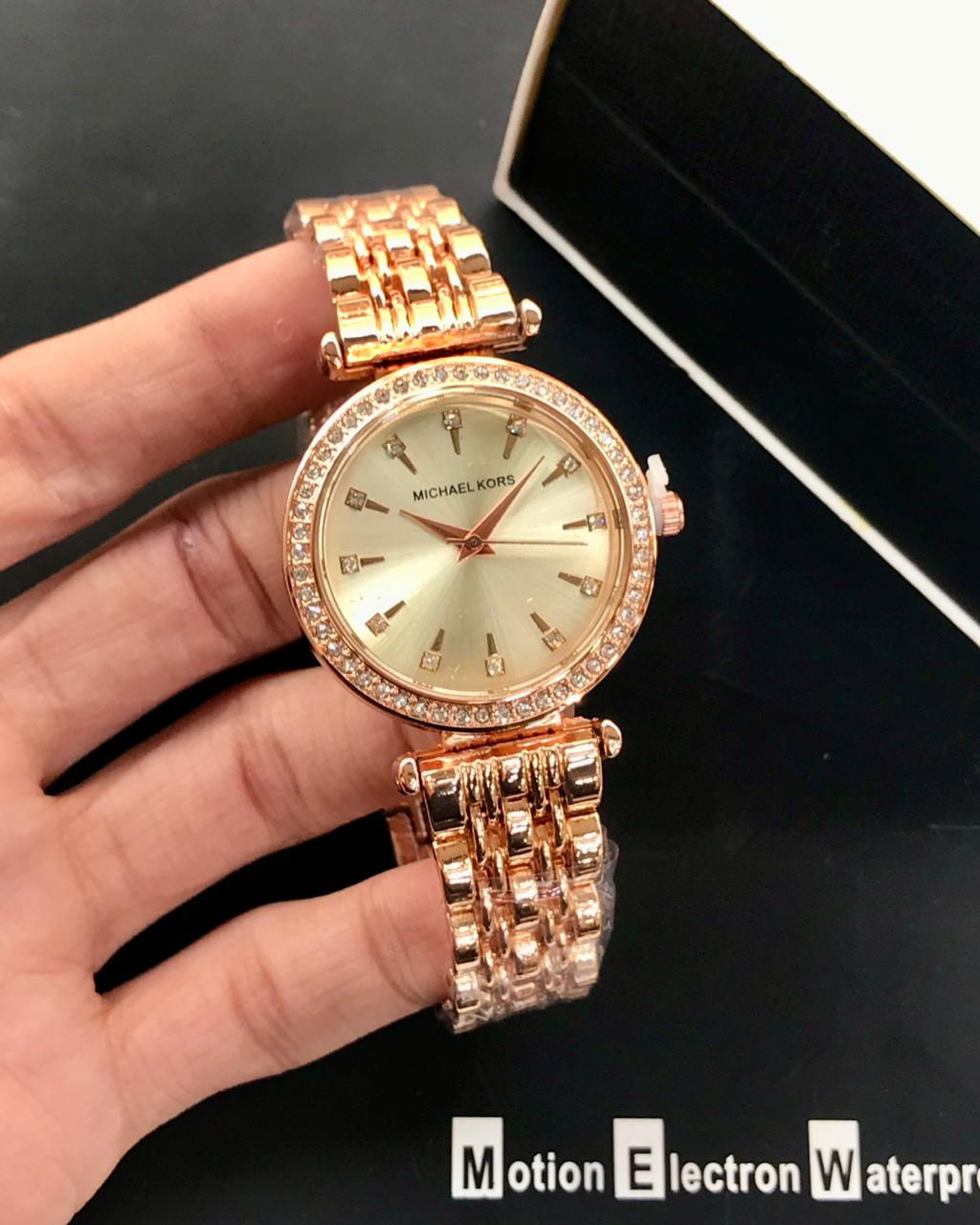 Michael Kors Darci Rose Gold Stainless Steel