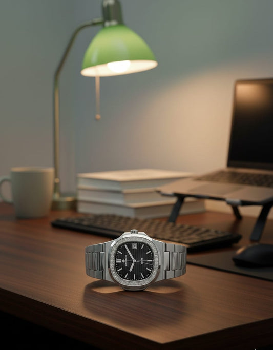 Stainless Steel Wrist Watch for Unisex