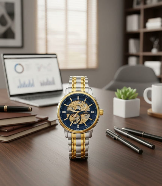 Stainless Steel Wrist Watch for Mens