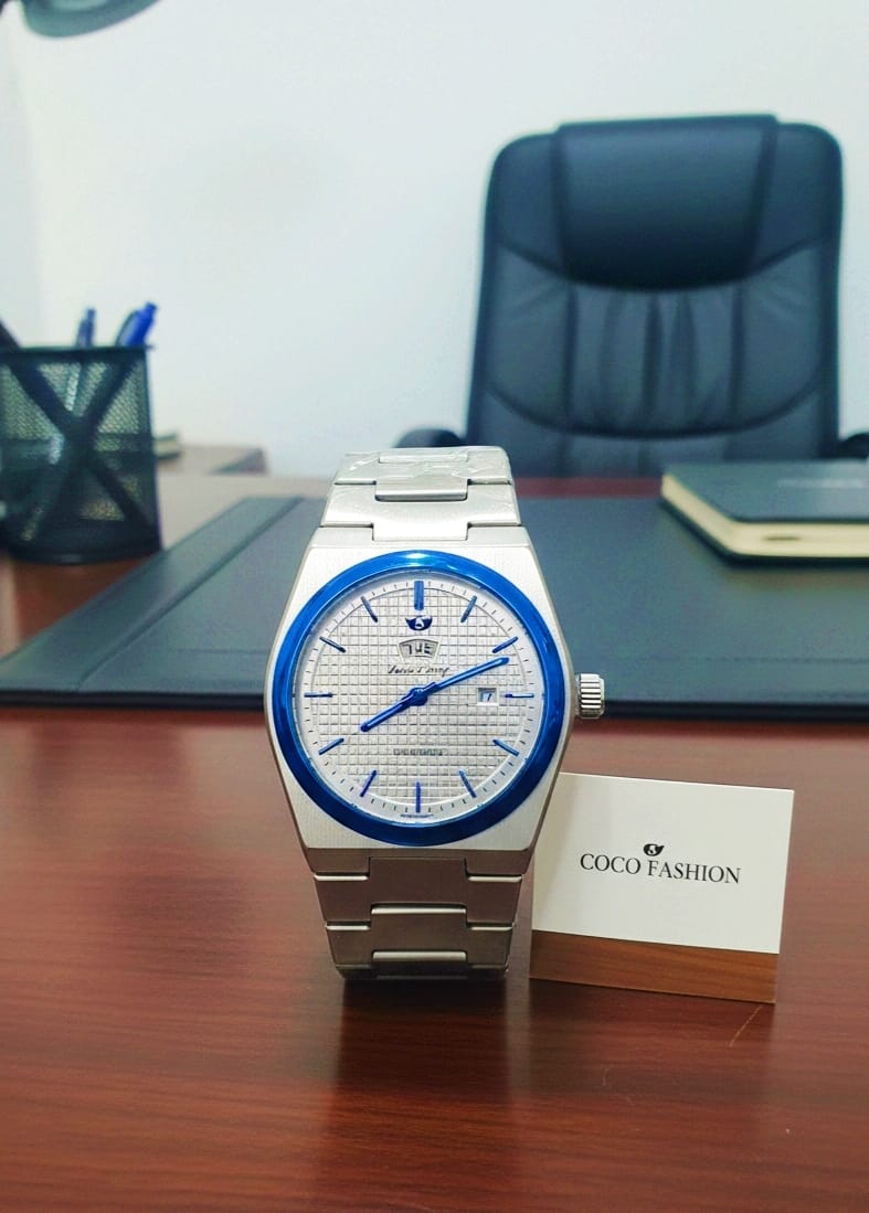 SuccessWay Stainless Steel Wrist Watch for Men