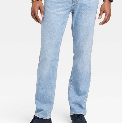 D&C Men's Straight Fit Denim