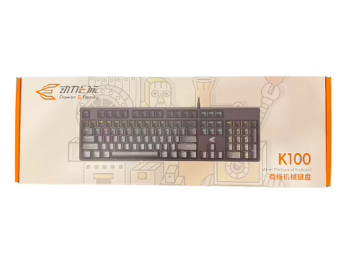 K100 Wired Mechanical RGB Keyboard - Image 2