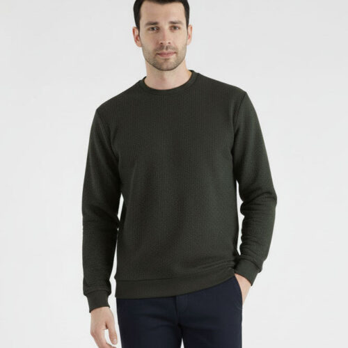 Olive Winter Sweatshirt