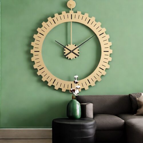 Gear Style Clock